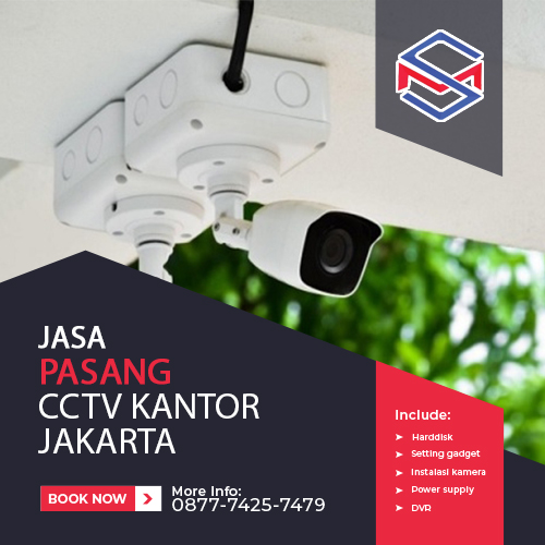 Jasa Pasang CCTV Kantor Jakarta – 2jt Pasang 2 CCTV!