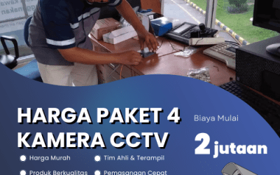 Harga Paket 4 Kamera CCTV | Murah & Garansi Resmi!