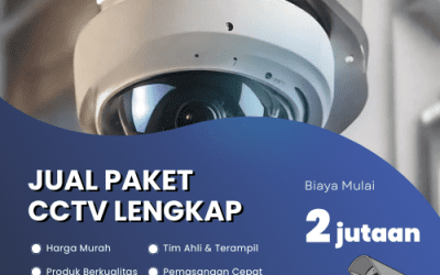 Jual Paket CCTV Lengkap | Berkualitas dan Garansi 2 Tahun!