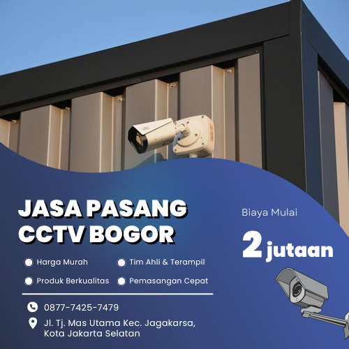 Jasa Pasang CCTV Bogor – Instalasi Rapi & Garansi 2 Tahun