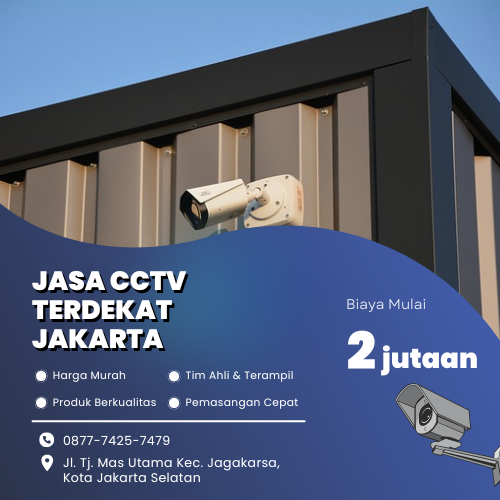 Jasa CCTV Terdekat Jakarta | Paket Lengkap & Bergaransi