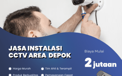 Jasa Instalasi CCTV Area  Depok | Teknologi Canggih